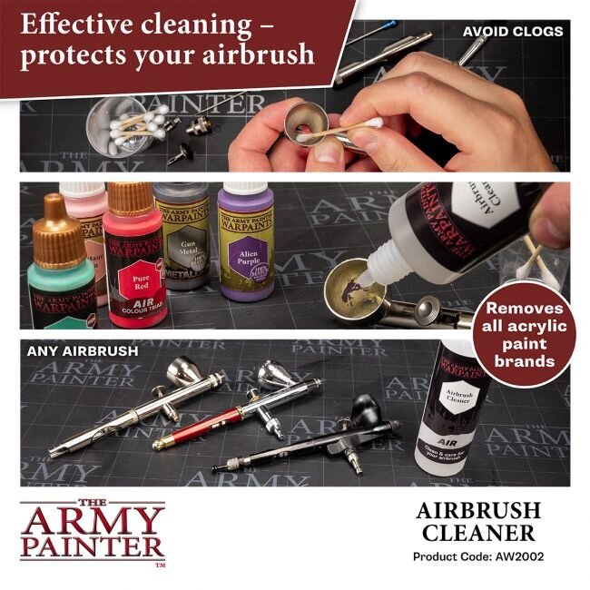 The Army Painter Airbrush Cleaner - Warpaints Air - 100ml - AW2002