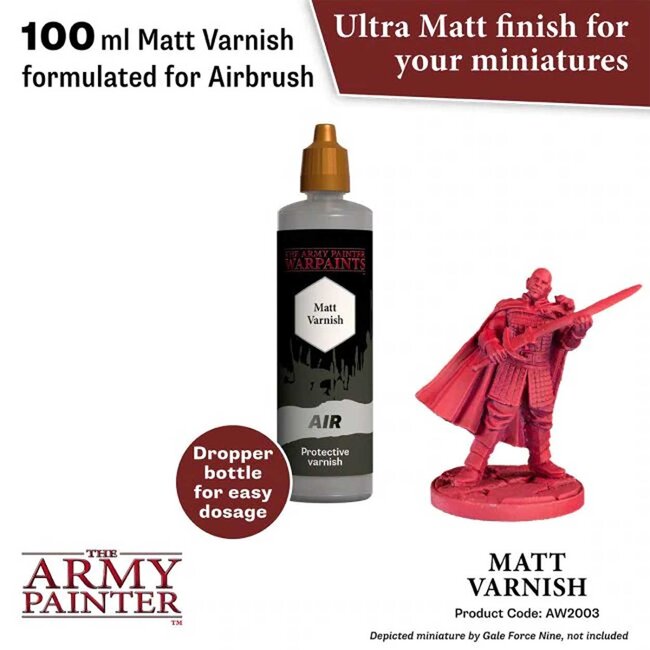 The Army Painter Matte Varnish Warpaints Air 100ml AW2003 Scenery BV
