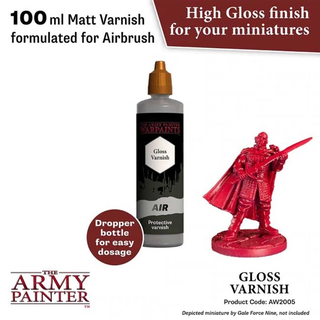 The Army Painter Gloss Varnish - Warpaints Air - 100ml - AW2005