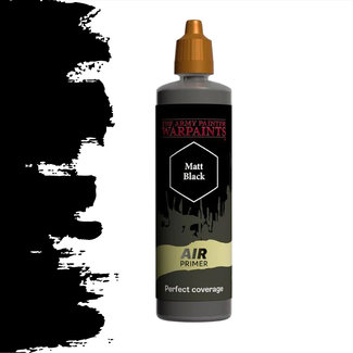 The Army Painter Matt Black Primer - Warpaints Air - 100ml - AW2011