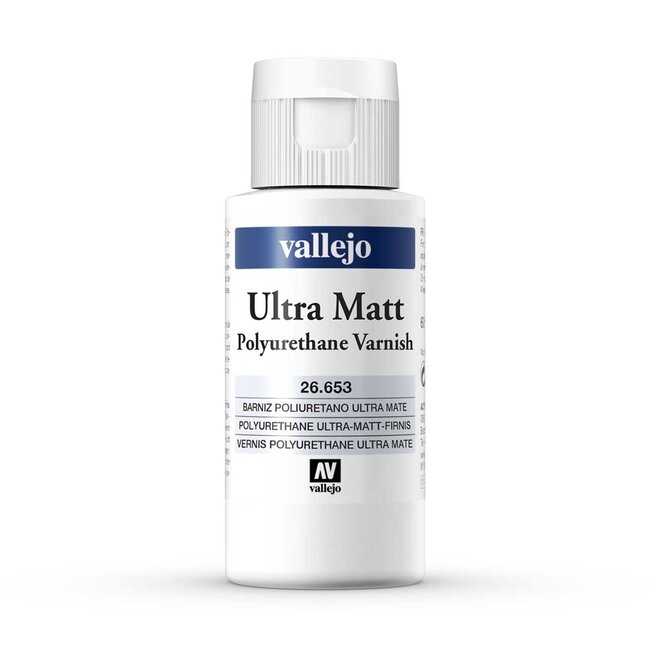 Vallejo Ultra Matt Polyurethane Varnish - 60ml - 26653
