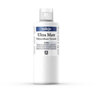 Vallejo Ultra Matt Polyurethane Varnish - 200ml - 27653