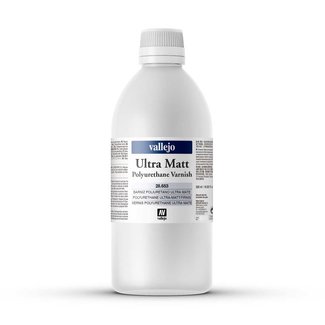 Vallejo Ultra Matt Polyurethane Varnish - 500ml - 28653