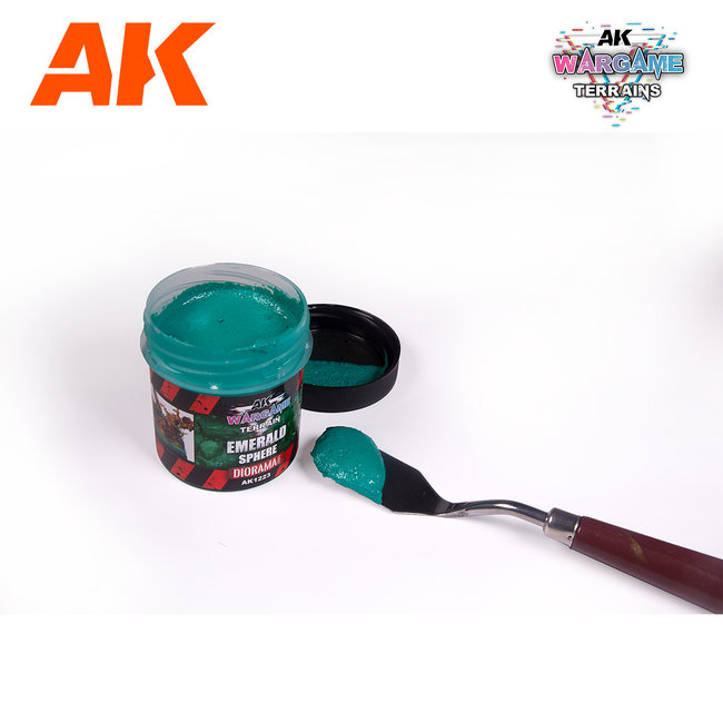 AK interactive Emerald Sphere Battle Ground Terrains - 100ml - AK1223