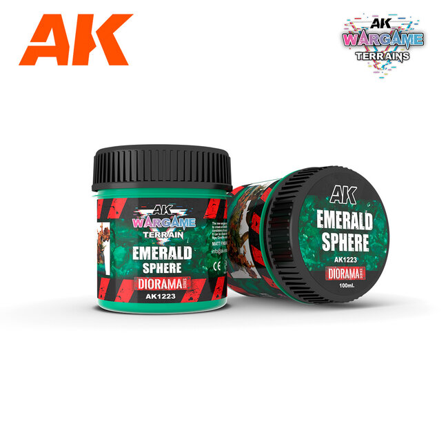 AK interactive Emerald Sphere Battle Ground Terrains - 100ml - AK1223