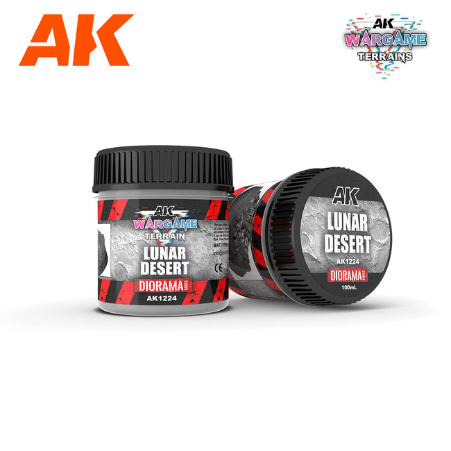 AK interactive Lunar Desert Battle Ground Terrains - 100ml - AK1224