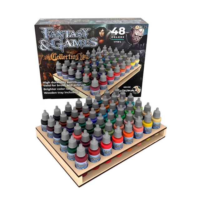 Scale 75 Fantasy & Games Collection - 48 colors - 17ml - SSE-020