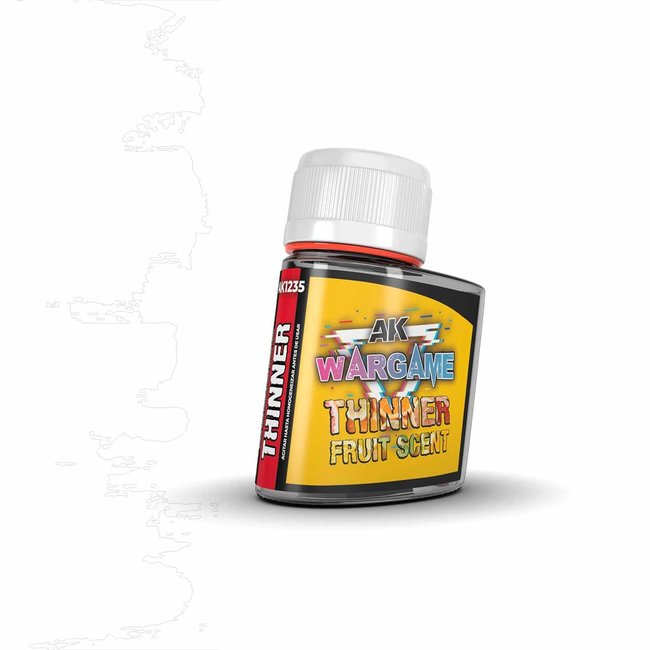 AK interactive Thinner Fruit Scent for Enamel Liquid Pigments - 125ml - AK1235