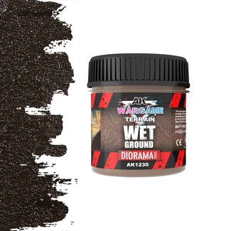 AK interactive Wet Ground Battle Ground Terrains - 100ml - AK1230