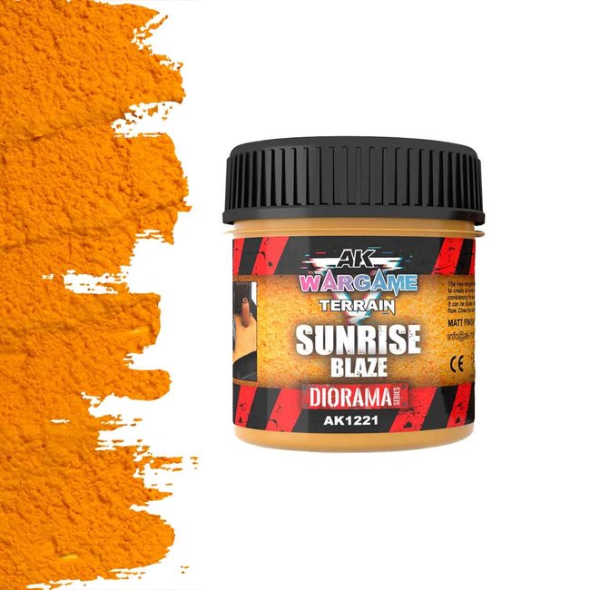 AK interactive Sunrise Blaze Battle Ground Terrains - 100ml - AK1221