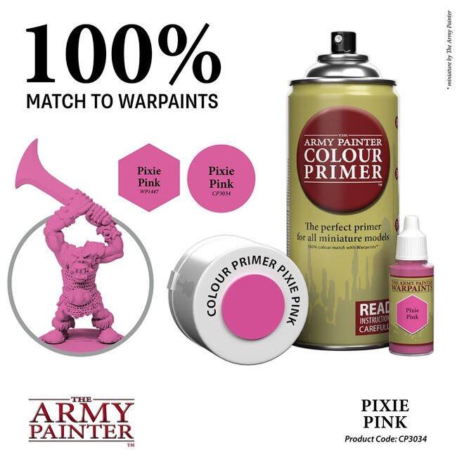 The Army Painter Pixie Pink Limited Edition - Colour Primer - CP3034