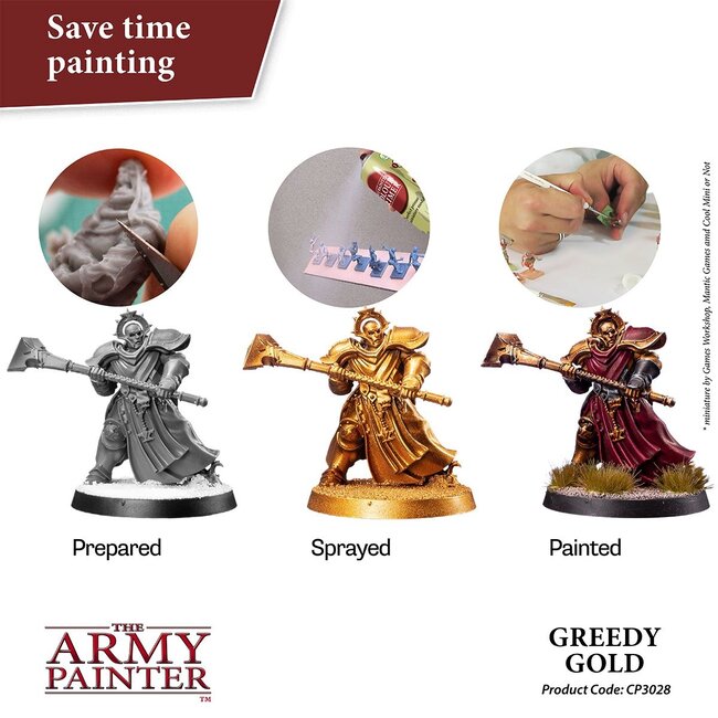 The Army Painter Greedy Gold - Colour Primer - CP3028