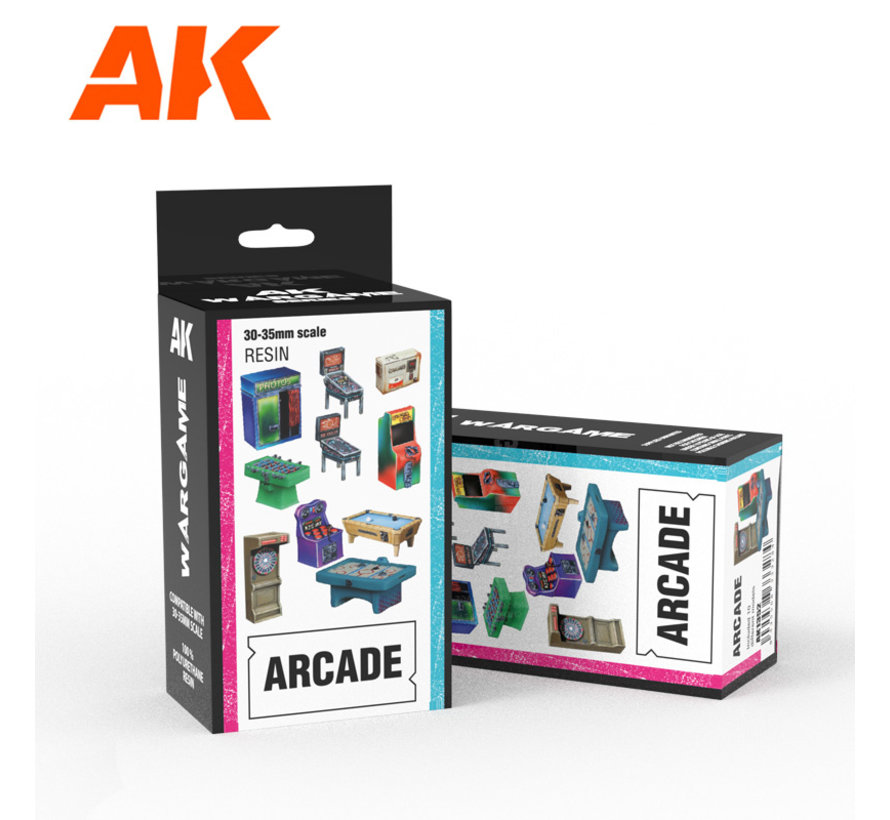 Arcade Set  Wargame Set - 10x - AK1352