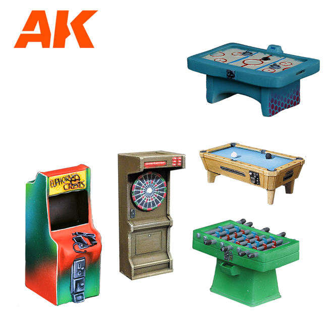 AK interactive Arcade Set  Wargame Set - 10x - AK1352