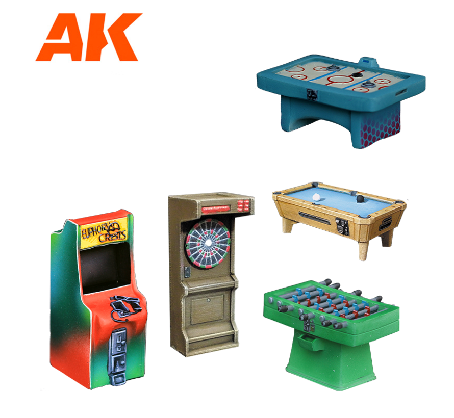 Arcade Set  Wargame Set - 10x - AK1352
