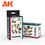 AK interactive Bathroom Set Wargame Set - 10x - AK1354