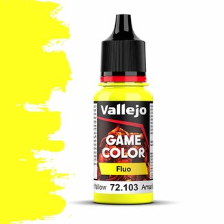 Vallejo Game Color Fluorescent Yellow - 18ml - 72103