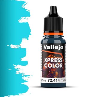 Vallejo Xpress Color Caribbean Turquoise - 18ml - 72414