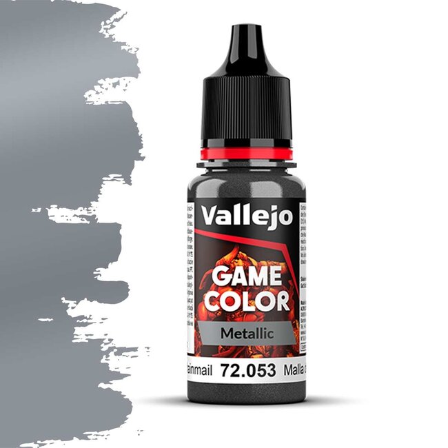 Vallejo Game Color Chainmail Silver - 18ml - 72053