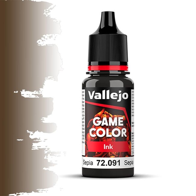 Vallejo Game Color Ink Sepia - 18ml - 72091