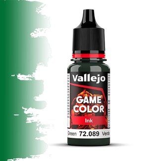 Vallejo Game Color Ink Green - 18ml - 72089