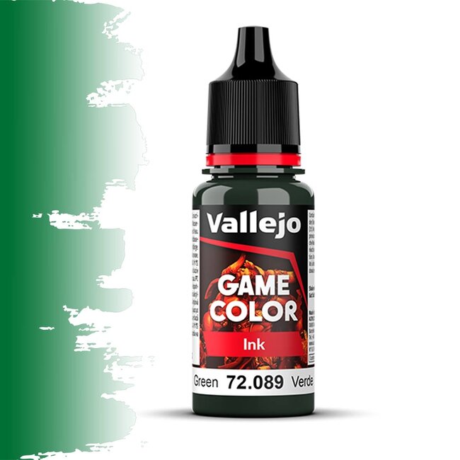 Vallejo Game Color Ink Green - 18ml - 72089