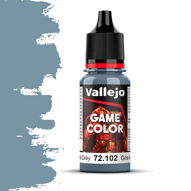 Vallejo Game Color Steel Grey - 18ml - 72102
