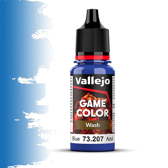 Vallejo Game Color 18ml - Wash - Blue Vallejo Game Color 18ml - Wash - Blue