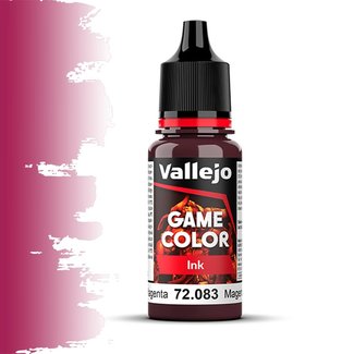 Vallejo Game Color Ink Magenta - 18ml  - 72083