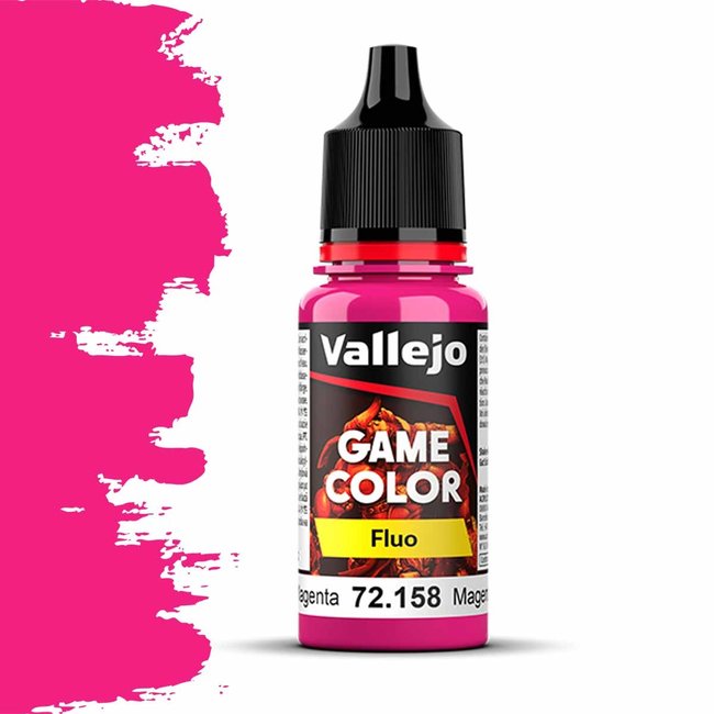 Vallejo Game Color Fluorescent Magenta - 18ml  - 72158