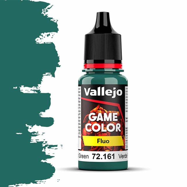 Vallejo Game Color Fluorescent Cold Green - 18ml  - 72161