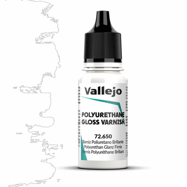 Vallejo Polyurethane Gloss Varnish - 18ml  - 72650