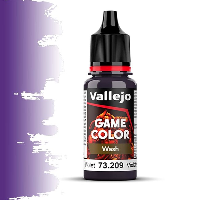 Vallejo Game Color Wash Violet  - 18ml  - 73209