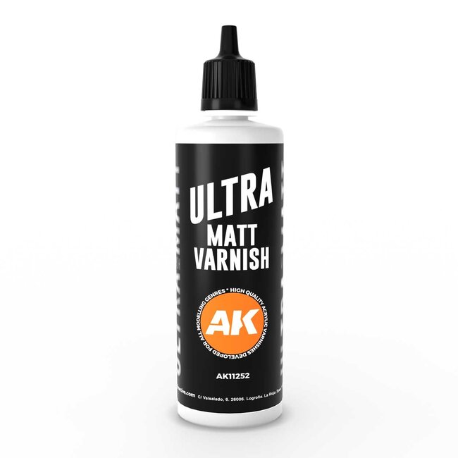 AK interactive Ultra Matt Varnish - 100ml - AK11252