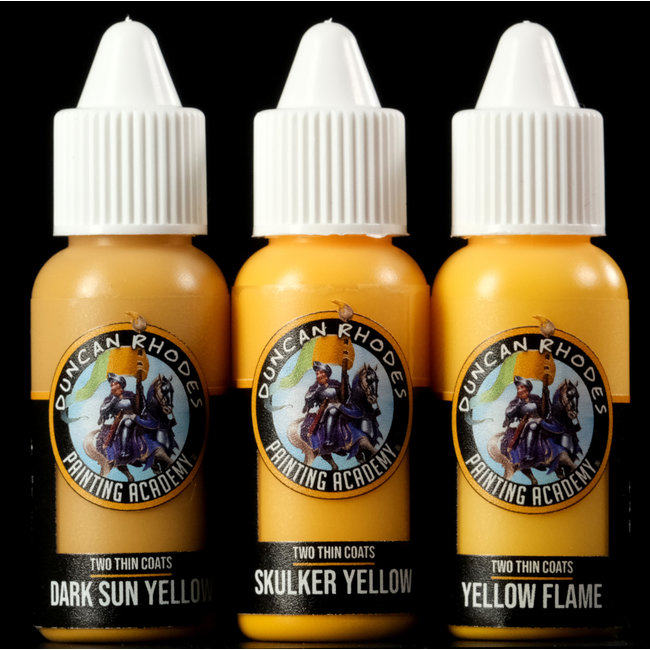 Duncan Rhodes Skulker Yellow Midtone Paint - Duncan Rhodes Two Thin Coats - 15ml - DRTTC10005