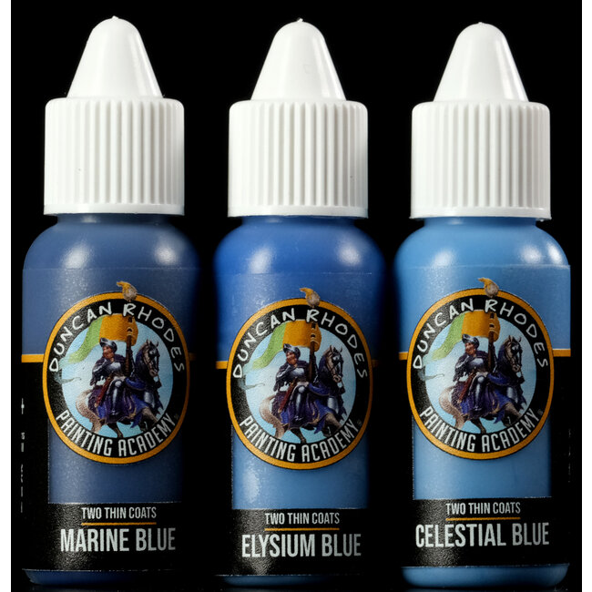 Duncan Rhodes Marine Blue Shadow Paint - Duncan Rhodes Two Thin Coats - 15ml - DRTTC10007