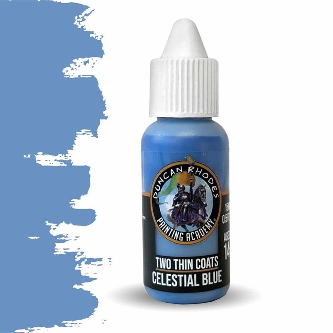 Duncan Rhodes Celestial Blue Highlight Paint - Duncan Rhodes Two Thin Coats - 15ml - DRTTC10009