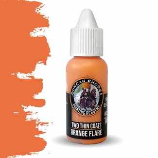 Duncan Rhodes Orange Flare Highlight Paint - Duncan Rhodes Two Thin Coats - 15ml - DRTTC10012