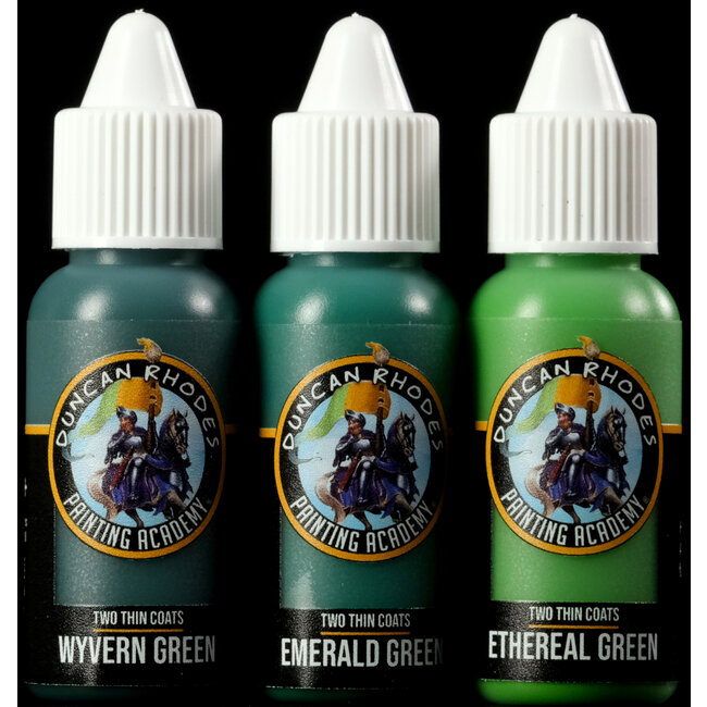 Duncan Rhodes Ethereal Green Highlight Paint - Duncan Rhodes Two Thin Coats - 15ml - DRTTC10015