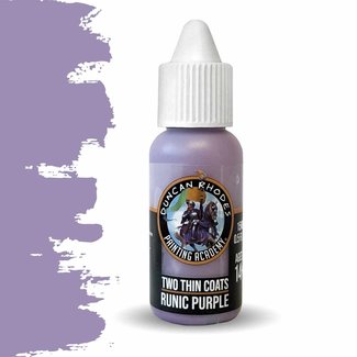 Duncan Rhodes Runic Purple Highlight Paint - Duncan Rhodes Two Thin Coats - 15ml - DRTTC10018