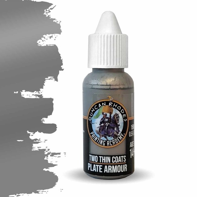 Duncan Rhodes Plate Armour Midtone Metallic Paint - Duncan Rhodes Two Thin Coats - 15ml - DRTTC10041