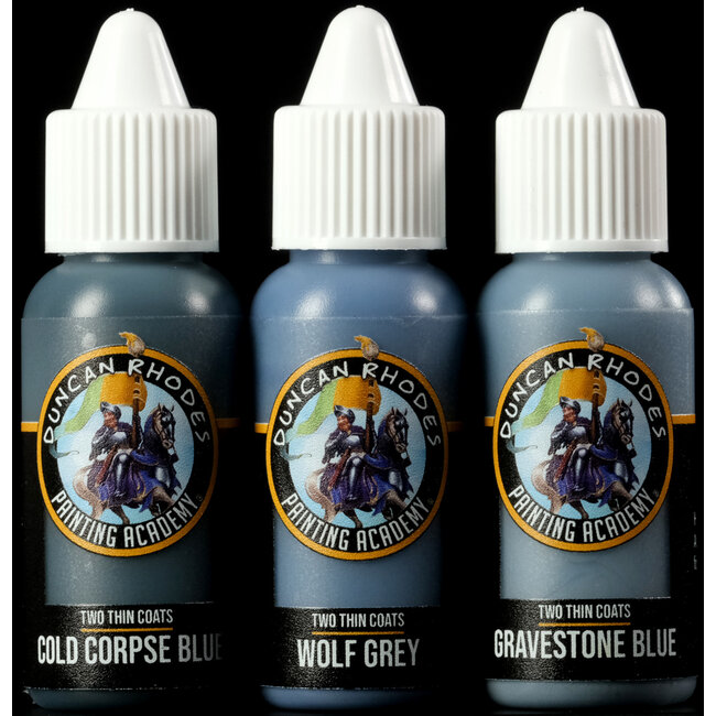 Duncan Rhodes Cold Corpse Blue Shadow Paint - Duncan Rhodes Two Thin Coats - 15ml - DRTTC10049