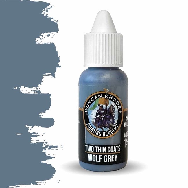 Duncan Rhodes Wolf Grey Midtone Paint - Duncan Rhodes Two Thin Coats - 15ml - DRTTC10050