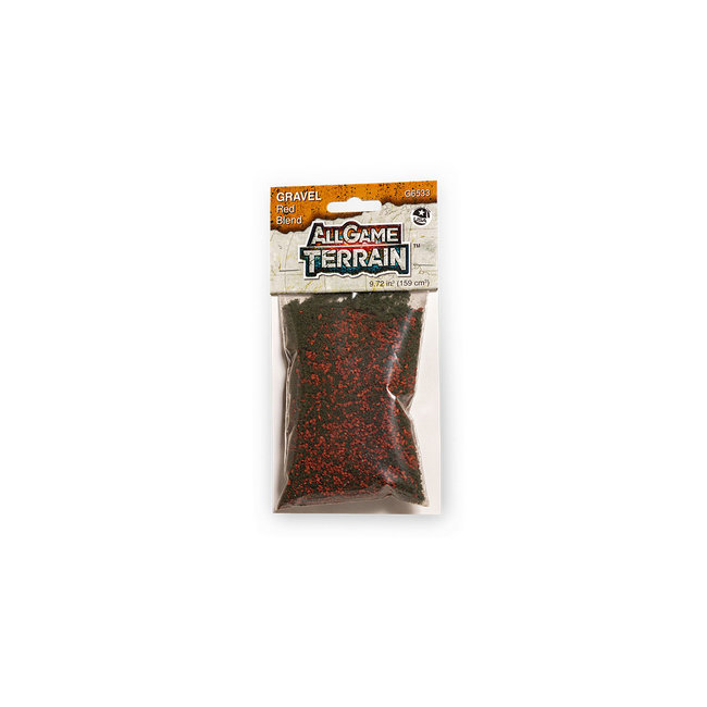 Woodland Scenics Red Blend Gravel - All Game Terrain - 159 cm³ - WLS-G6533