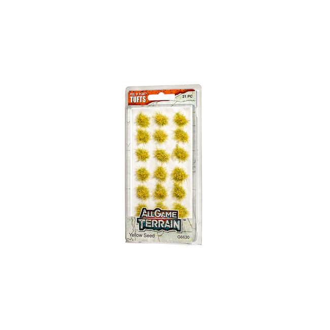 Woodland Scenics Yellow Seed Tufts- All Game Terrain - 21x - WLS-G6630
