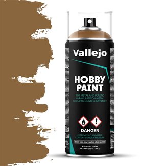 Vallejo Hobby Paint Fantasy Leather Brown spraycan - 400ml - 28014