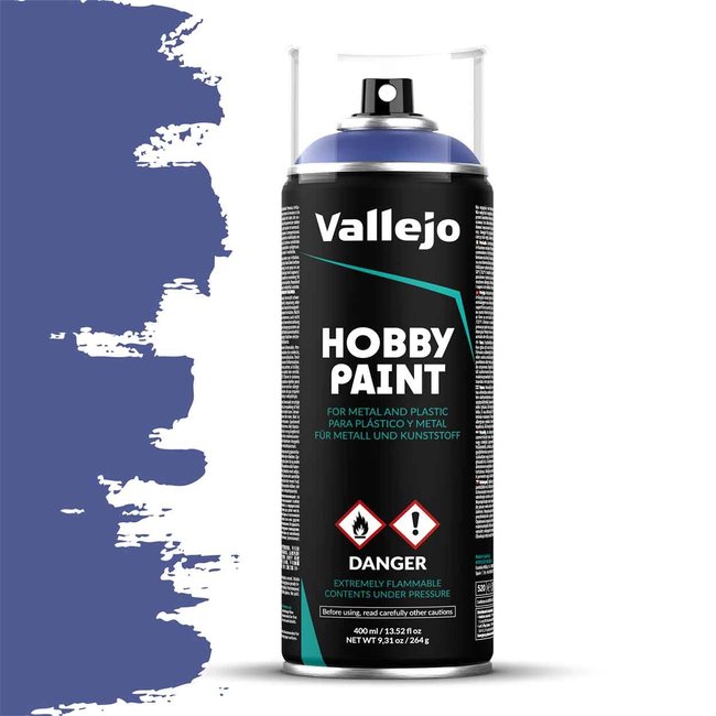Vallejo Hobby Paint Fantasy Ultramarine Blue spuitbus - 400ml - 28017