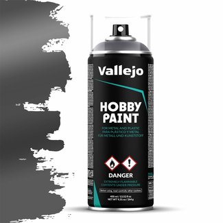 Vallejo Hobby Paint Fantasy Gunmetal spuitbus - 400ml - 28031