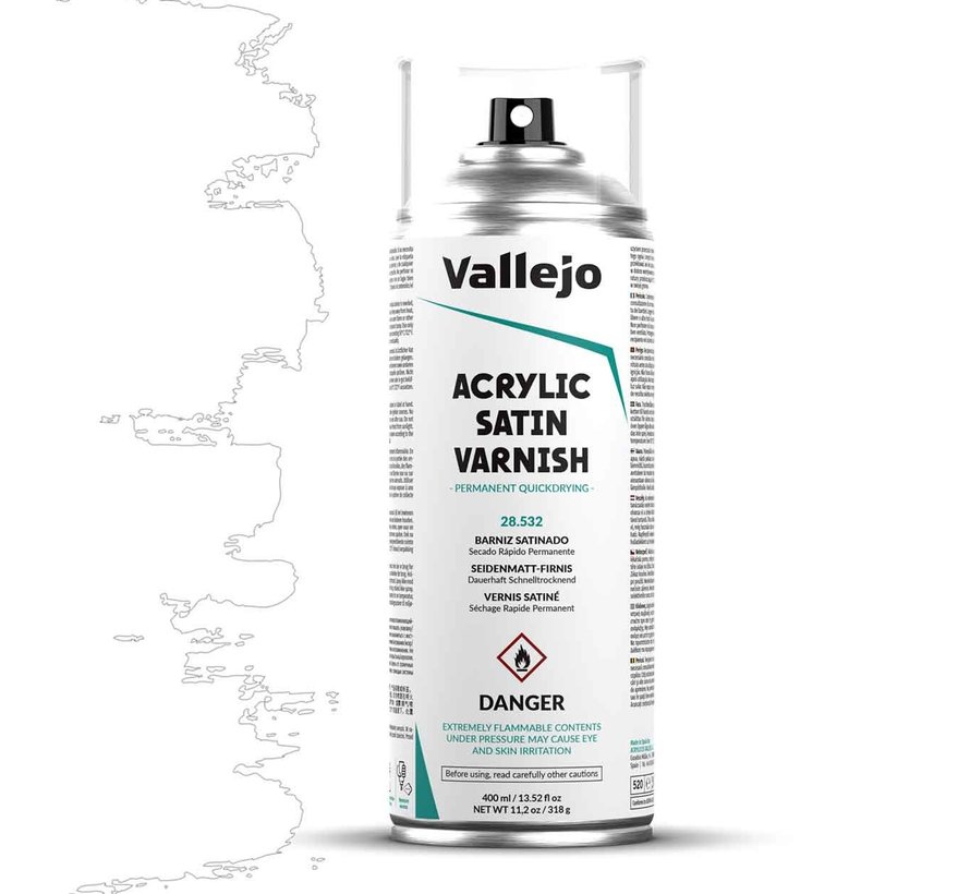 Acrylic Satin Varnish - 400ml - 28532