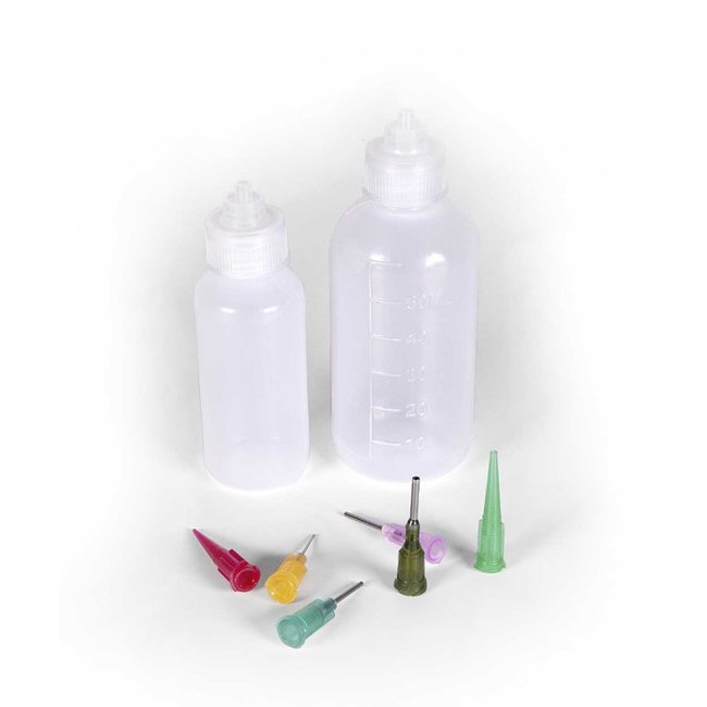 AK interactive Precision Dispensers - 6x tips - 2x bottles - 30ml - 50ml - AK9328